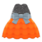Bubble-Skirt Party Dress (Orange) NH Icon.png