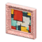 Fancy Frame (Pink - Abstract Painting) NH Icon.png