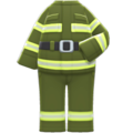 Firefighter Uniform (Avocado) NH Icon.png