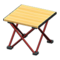 Outdoor Folding Table (Red - Light Brown) NH Icon.png