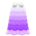 Shell dress's Purple variant
