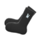 Simple-Accent Socks (Black) NH Icon.png