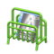 Tubular Magazine Rack (Green - Fashion Magazine) NH Icon.png