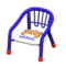 Baby Chair (Blue - Bear) NH Icon.png