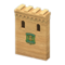 Castle Wall (Light Brown - Tree) NH Icon.png