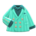 Flashy jacket's Aquamarine variant