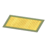 light bamboo bath mat
