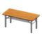 Long Folding Table (Natural Wood) NH Icon.png