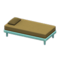 Simple Bed (Blue - Brown) NH Icon.png