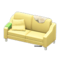 Sloppy Sofa (Yellow - Beige) NH Icon.png