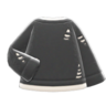 Thread-Worn Sweater (Black) NH Icon.png