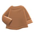 Baggy Shirt (Brown) NH Icon.png