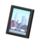 Framed Photo (Black - Cityscape Photo) NH Icon.png