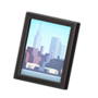 Framed Photo (Black - Cityscape Photo) NH Icon.png
