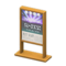 Poster Stand (Brown - Concert) NH Icon.png