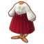 Red Button-Waist Dress PC Icon.png
