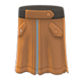Bomber-Style Skirt (Brown) NH Storage Icon.png