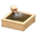 Cypress bathtub's Light wood variant