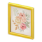 Framed Poster (Yellow - Flowers) NH Icon.png