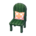 Green chair's Deep green variant