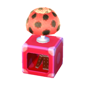 Polka-Dot Lamp (Peach Pink - Pop Black) NL Model.png