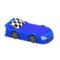 Throwback Race-Car Bed (Blue) NH Icon.png