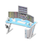 Gaming Desk (Light Blue - Stock Trading) NH Icon.png