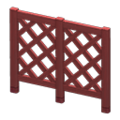 Large Lattice Fence (Dark Brown) NH Icon.png