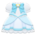 Magical dress's Light blue variant