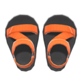 Outdoor Sandals (Orange) NH Icon.png