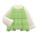 Sweetheart Tank and Shirt's Green variant