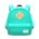 Town backpack's Green variant