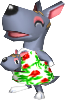 Artwork of Valise the Kangaroo