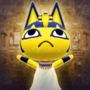 Texture of Ankha's photo