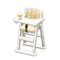 High Chair (White - Beige) NH Icon.png