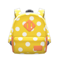 Polka-Dot Backpack (Yellow) NH Icon.png