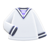 Sailor-Style Shirt (White) NH Icon.png