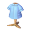 Blue nurse's uniform