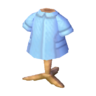 Blue nurse's uniform