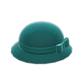 Bowler Hat with Ribbon (Green) NH Storage Icon.png