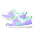 Cute Sneakers (Purple) NH Icon.png