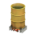 Oil-barrel bathtub's Yellow variant