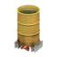 Oil-Barrel Bathtub (Yellow)