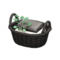 Rattan Towel Basket (Black) NH Icon.png