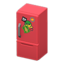 Refrigerator (Red - Rock)