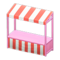 Stall (Pink - Red Stripes) NH Icon.png