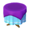 Round-Cloth Table (Purple - Sky Blue) NL Model.png