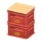 Stacked Bottle Crates (Red - Orange) NH Icon.png