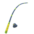 Colorful Fishing Rod (Gray) NH Icon.png