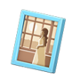 Framed Photo (Blue - Sepia Photo) NH Icon.png
